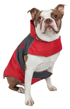 Touchdog Lightening-Shield Waterproof 2-in-1 Convertible Dog Jacket w/ Blackshark technology - Doggy Sauce