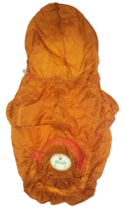 Pet Life The Ultimate Waterproof Thunder-Paw Adjustable Zippered Folding Travel Dog Raincoat - Doggy Sauce