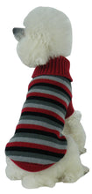 Pet Life Polo-Casual Lounge Cable Knit Designer Turtle Neck Dog Sweater - Doggy Sauce