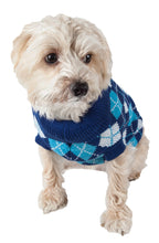 Pet Life Argyle Style Ribbed Fashion Pet Sweater - Doggy Sauce