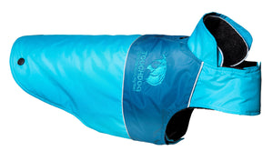 Touchdog Lightening-Shield Waterproof 2-in-1 Convertible Dog Jacket w/ Blackshark technology - Doggy Sauce