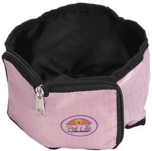 Pet Life Wallet Travel Pet Bowl - Doggy Sauce