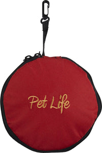 Pet Life Double Water Travel Pet Bowl - Doggy Sauce