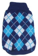 Pet Life Argyle Style Ribbed Fashion Pet Sweater - Doggy Sauce