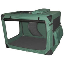 Large Deluxe Soft Crate, Generation II - Moss Green - Doggy Sauce