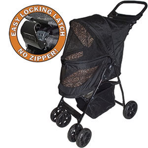 Pet Gear Happy Trails No-Zip Lite Strollers - Doggy Sauce