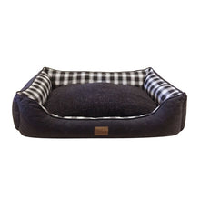 Carolina Pet Company Charcoal Ombre Plaid Kuddler - Doggy Sauce