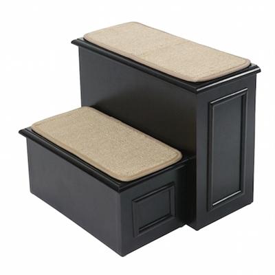 Gen7Pets™ Deluxe 2 Step with hide-away storage (Espresso) - Doggy Sauce