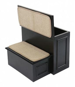 Gen7Pets™ Deluxe 2 Step with hide-away storage (Espresso) - Doggy Sauce