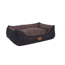 Carolina Pet Company Grey Stewart Tartan Kuddler - Doggy Sauce