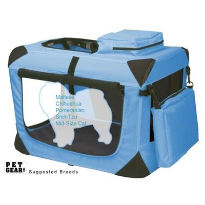 Extra Small Deluxe Soft Crate, Generation II - Ocean Blue - Doggy Sauce