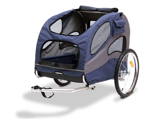 Hunter K9 Wholesale HoundAbout CLASSIC Bicycle Trailer - Large (steel) 40 lbs - Doggy Sauce