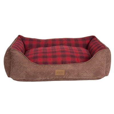 Carolina Pet Company Red Ombre Plaid Kuddler - Doggy Sauce