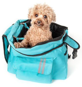 Pet Life Fashion Back-Supportive Over-The-Shoulder Fashion Pet Carrier - Doggy Sauce
