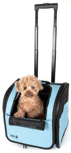 Pet Life Wheeled Travel Pet Carrier - Doggy Sauce