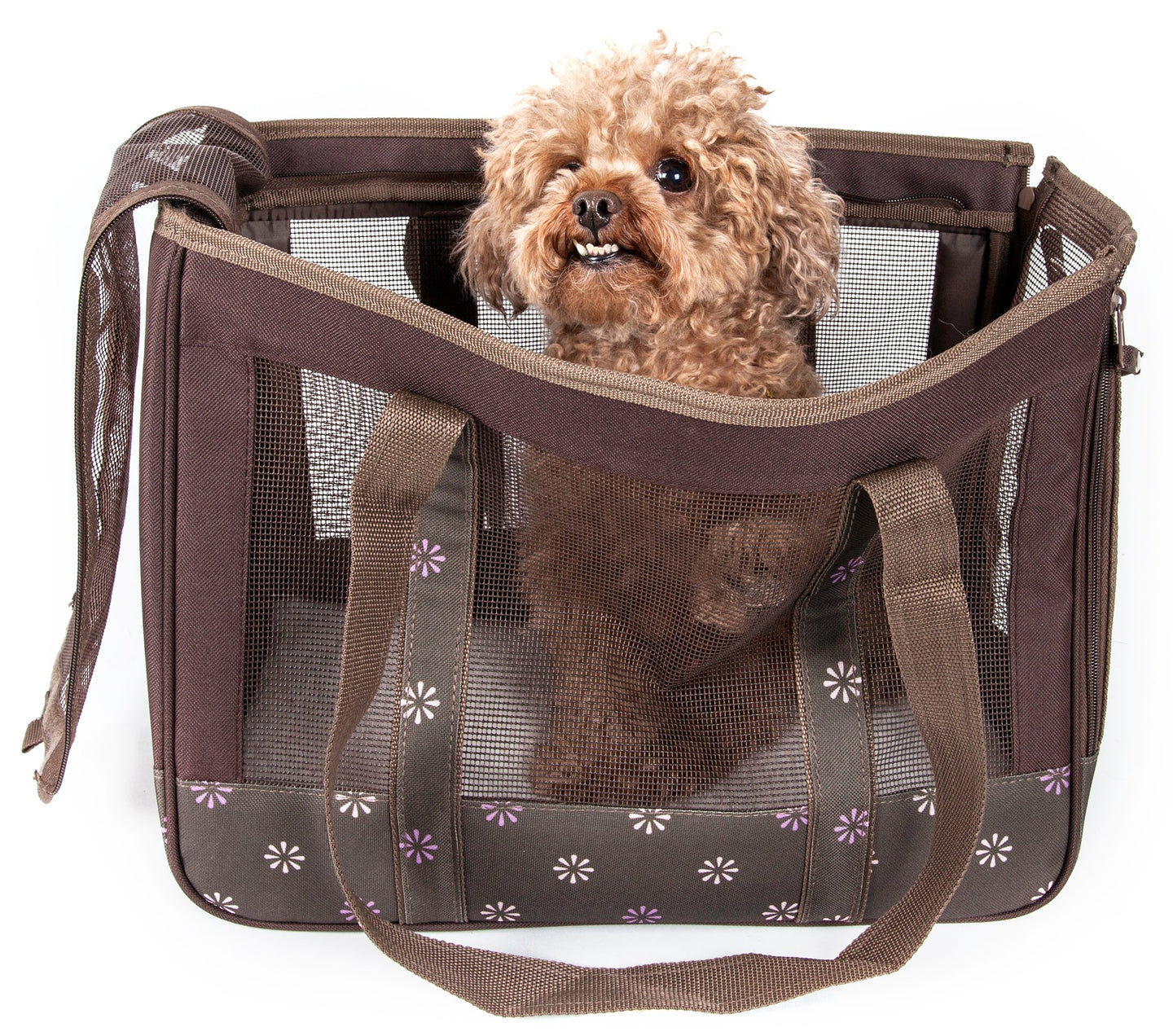 Pet Life Surround View' Posh Fashion Pet Carrier - Doggy Sauce