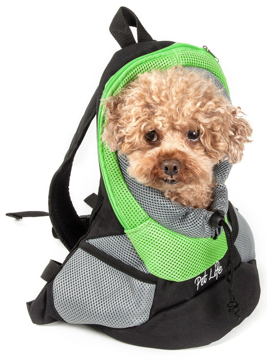 Pet Life On-The-Go Supreme Travel Bark-Pack Backpack Pet Carrier - Doggy Sauce