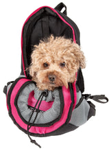 Pet Life On-The-Go Supreme Travel Bark-Pack Backpack Pet Carrier - Doggy Sauce
