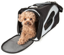 Pet Life Airline Approved Phenom-Air Collapsible Pet Carrier - Doggy Sauce