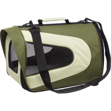 Pet Life Airline Approved Folding Zippered Sporty Mesh Pet Carrier - Doggy Sauce