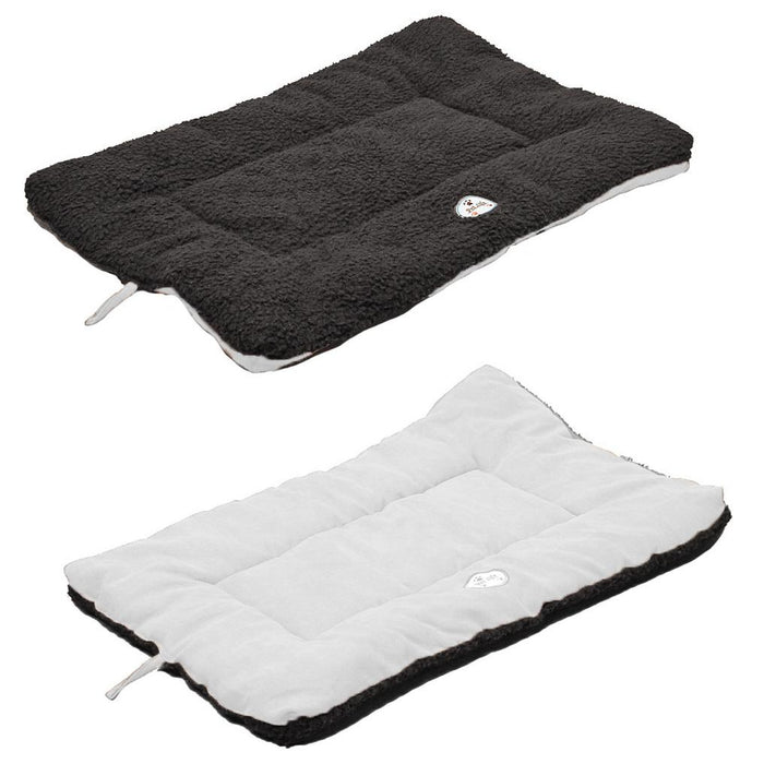 Eco-Paw Reversible Eco-Friendly Pet Bed Mat - Doggy Sauce