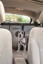 Pet Life Pet Life Squared Easy-Hook Protective Mesh Folding Backseat Car Seat Safety Barrier For Dogs, Cats And Children - Doggy Sauce
