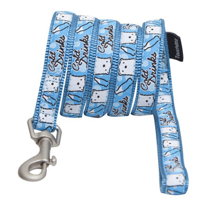 Touchdog 'Caliber' Designer Embroidered Fashion Pet Dog Leash And Harness Combination - Doggy Sauce