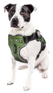 Petkit Air Quad-Connecting Adjustable Cushioned Chest Compression Dog Harness - Doggy Sauce