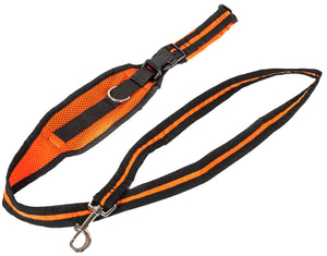 Pet Life Echelon Hands Free And Convertible 2-In-1 Training Dog Leash And Pet Belt With Pouch - Doggy Sauce