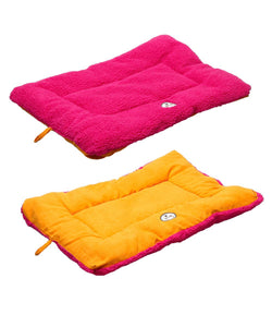 Eco-Paw Reversible Eco-Friendly Pet Bed Mat - Doggy Sauce
