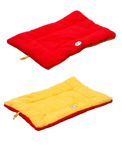 Eco-Paw Reversible Eco-Friendly Pet Bed Mat - Doggy Sauce