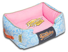 Pet Beds Touchdog Rose-Pedal Patterned Premium Rectangular Dog Bed - Doggy Sauce