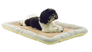 Pet Life Nano-Silver Anti-Bacterial Neutral Carpentry Designer Dog Bed - Doggy Sauce