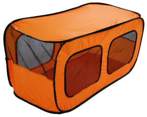 Pet Life Dual Mesh Window Wired Lightweight Collapsible Outdoor Multi-Pet Tent - Doggy Sauce