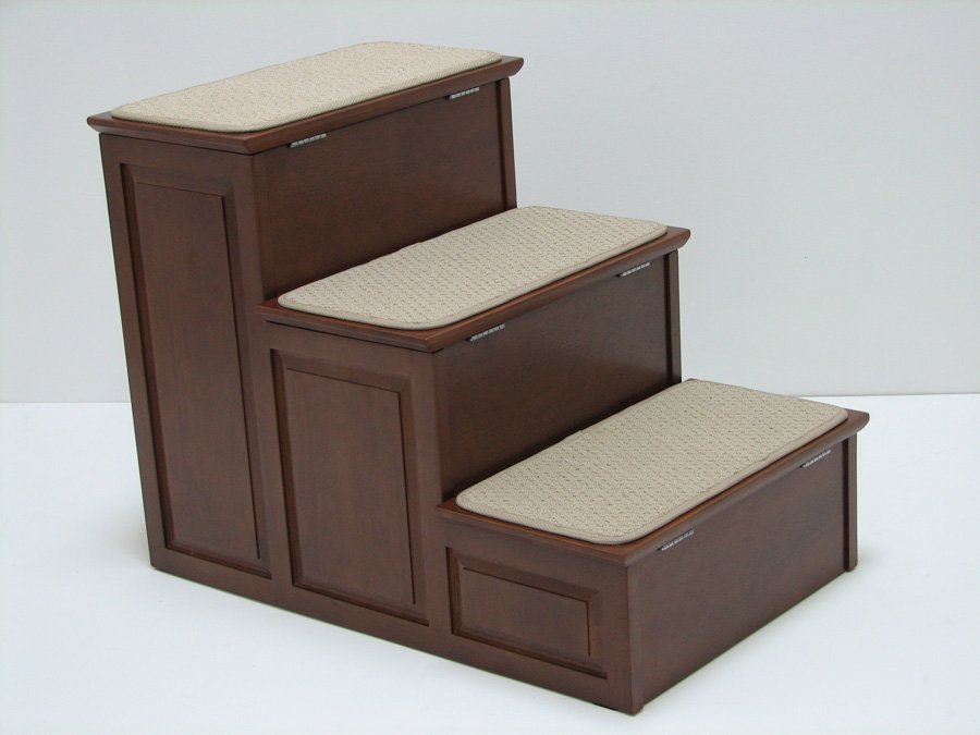 Crown Pet Designer Pet Steps with Storage - Doggy Sauce