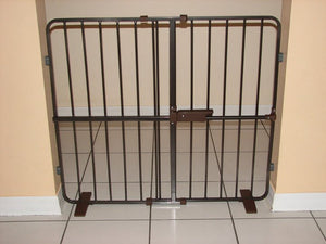 Crown Pet Flexi Fit Pressure-Mounted Pet Gate - 31" High - Doggy Sauce